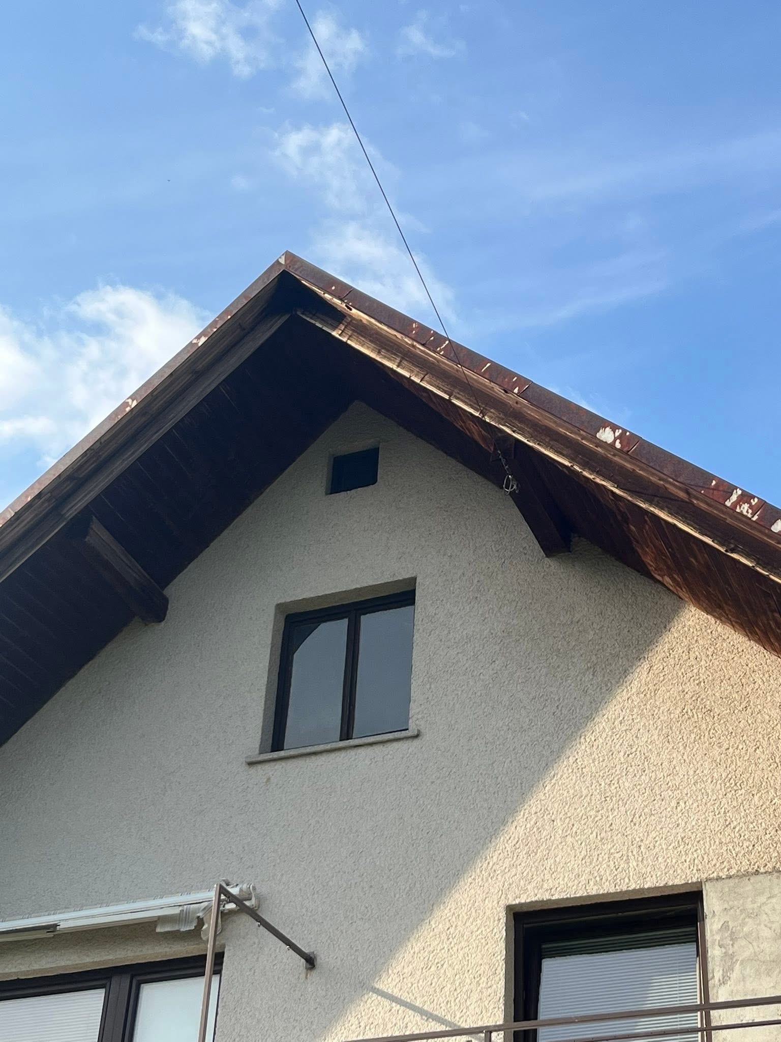 Višavc – čiščenje strehe